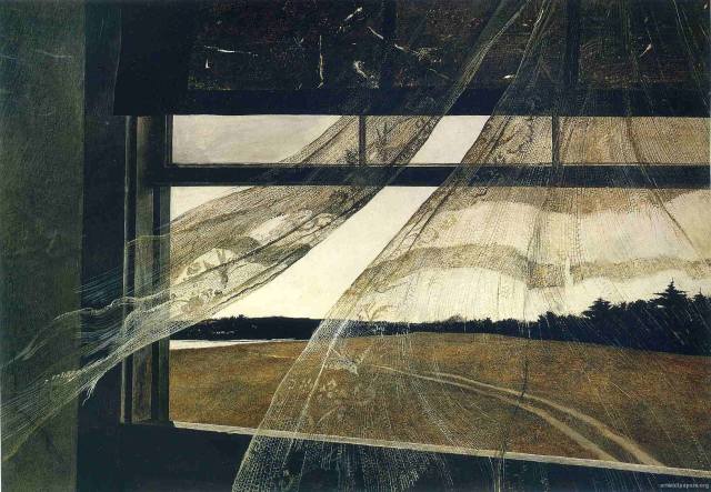 Andrew Wyeth, Wind From The Sea, 1947